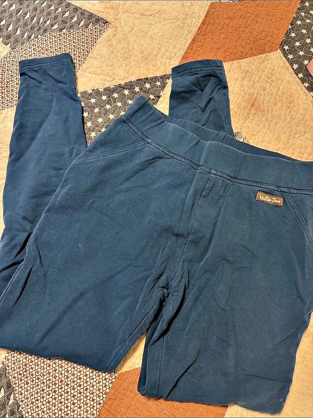 Matilda Jane Blue Leggings Size Medium